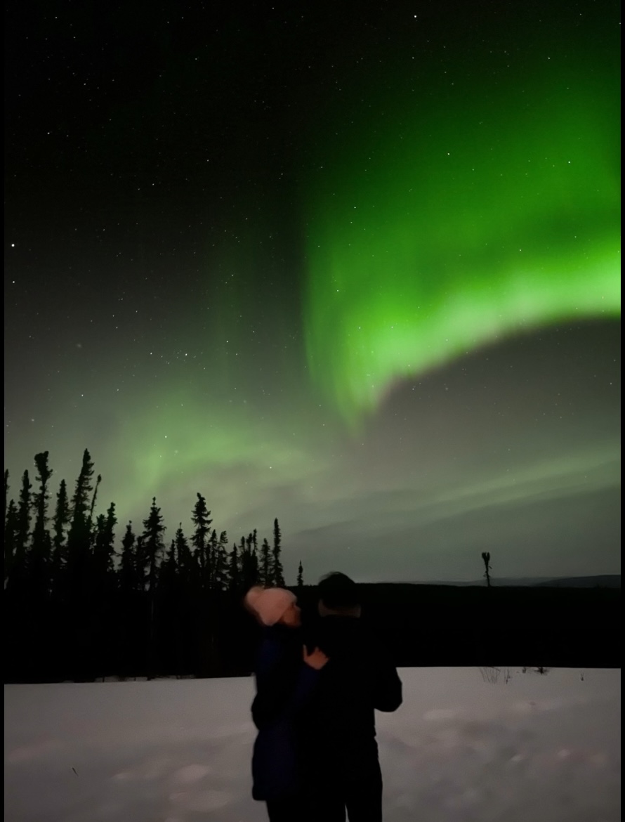 Northern Lights Image from MiscGyan Alaska Itinerary.